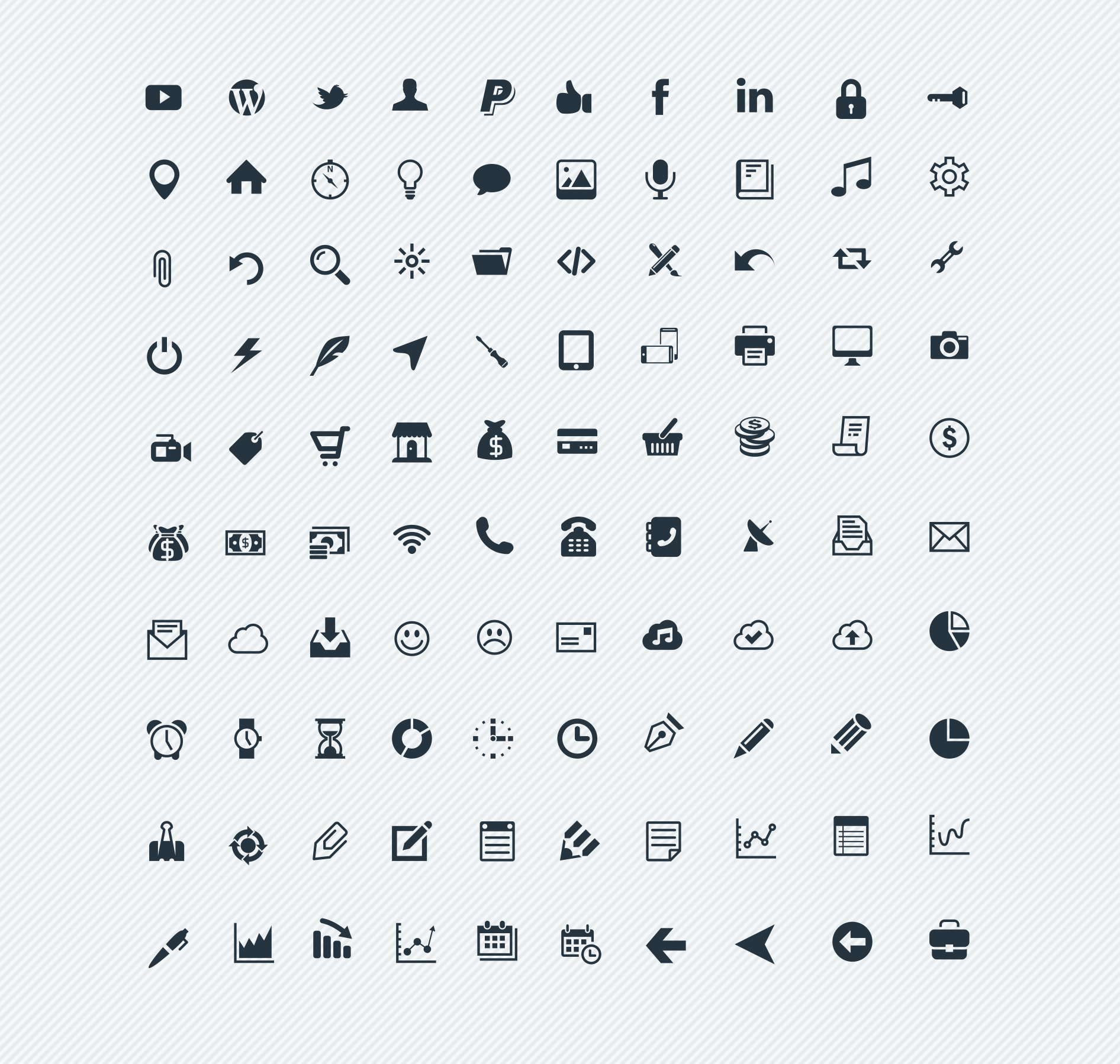 450 Kind universal icons vector set - Other Icons, Vector Icons 
