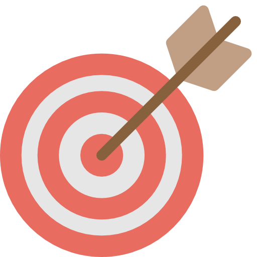 Aim, end, goals, plan, point, target icon | Icon search engine
