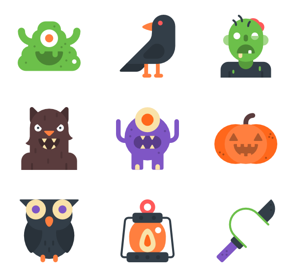 Halloween icon stock illustration. Illustration of spooky - 59583370