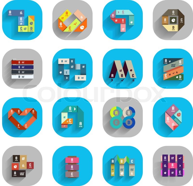 19 infographics icon packs - Vector icon packs - SVG, PSD, PNG 
