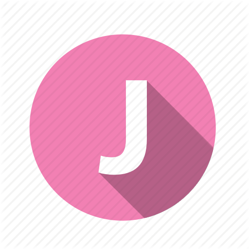 Letter j eco leaves logo icon design template Vector Image