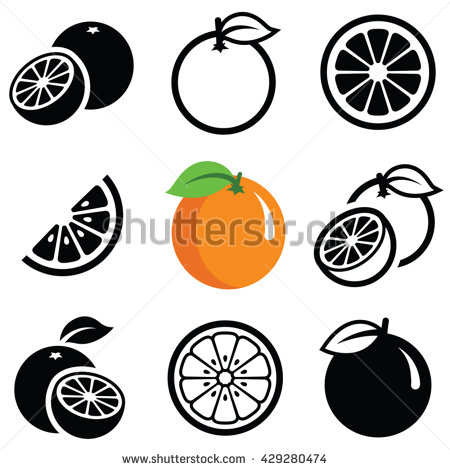 Icons Orange Web Candy Clip Art at  - vector clip art 