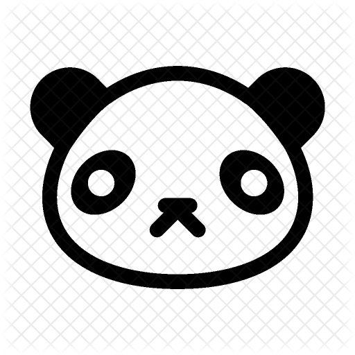 Panda Icon - Wild life Icons in SVG and PNG - Icon Library