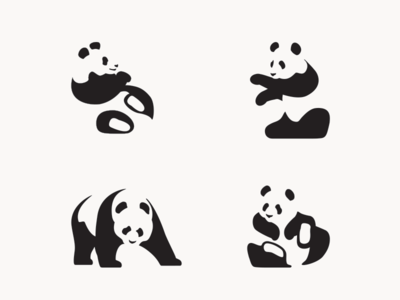 Panda Icon Party by Rick Grimsley - Dribbble