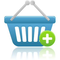 Shopping cart with product inside Icons | Free Download