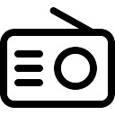 Radio Icon - Music  Multimedia Icons in SVG and PNG - Icon Library