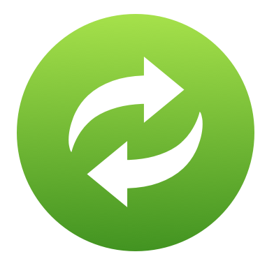 Arrows, exchange, refresh, reload, sync, update, upload icon 