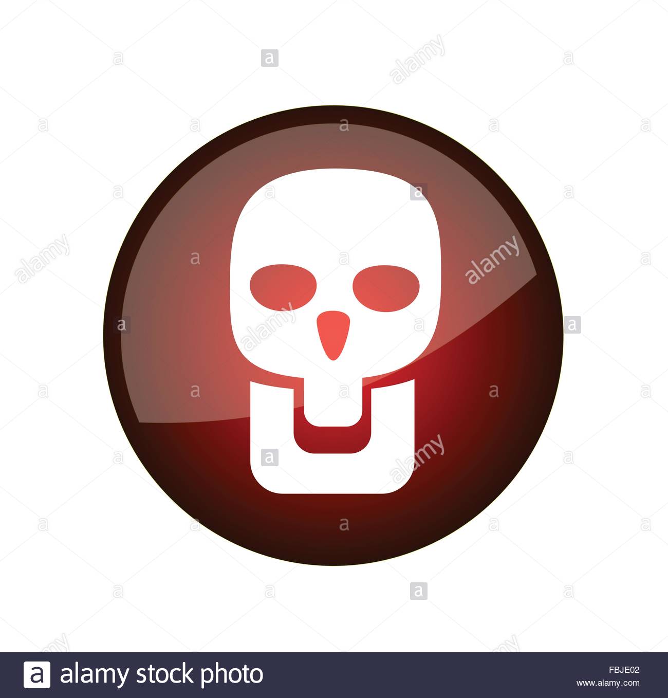 Danger, dead, death, evil, poison, skeleton, skull icon | Icon 