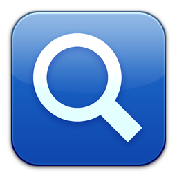 Magnifying Glass Search Button - Free interface icons