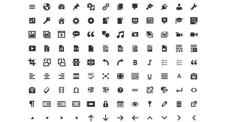 Assorted icons set Vector | Free Download