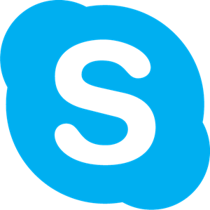 media, messenger, social, chat, skype icon | Brands Colored icon 