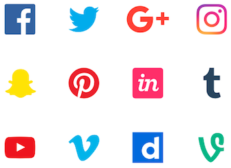 Social Media Icons Vectors, Photos and PSD files | Free Download