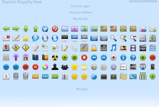 Sleek XP Software Iconset (70 icons) | Hopstarter