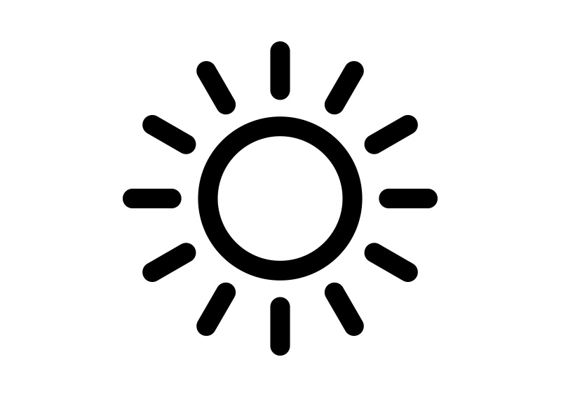 Weather Sun Icon | iOS 7 Iconset 