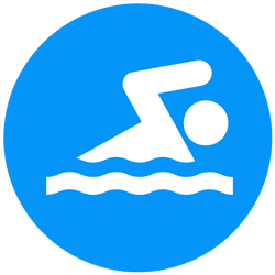 Swim Icon Clip Art at  - vector clip art online, royalty 