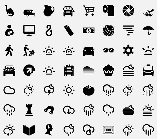 computer-technology-icon-collection-black-white-illustration 
