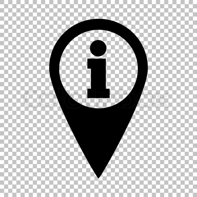 Map Pin Icon Isolated On Transparent Stock Vector 654682927 
