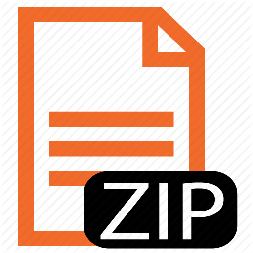 Zip compressed file format interface symbol Icons | Free Download