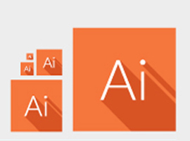 Adobe Illustrator square logo symbol vector logo icons - Free download