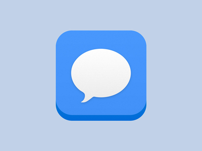 Imessage icon vector | Download free