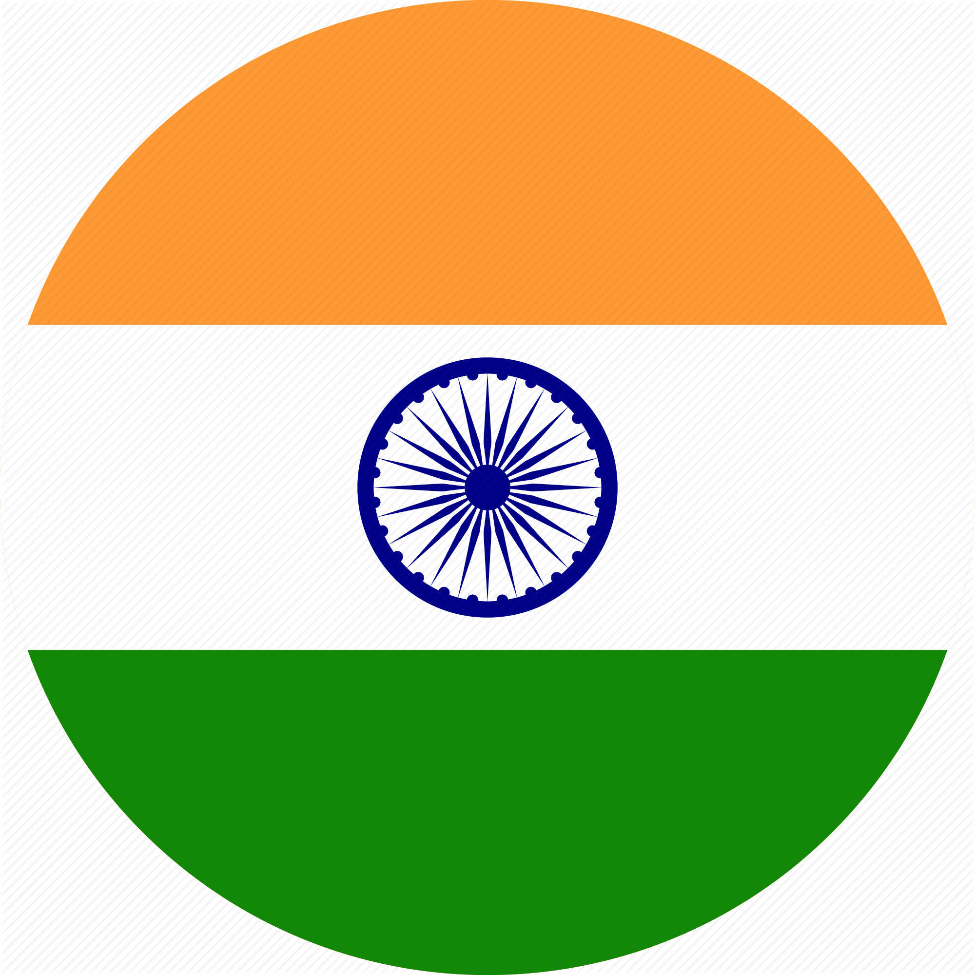 India Map National Flag Icon Stock Vector 615201278 - 