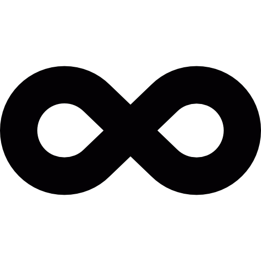 Gradient infinity logo infinite - Transparent PNG  SVG vector