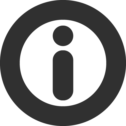 Information Icon | Mono General 1 Iconset | Custom Icon Design