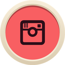 Instagram Icon | Stitched Social Media Iconset | uiconstock