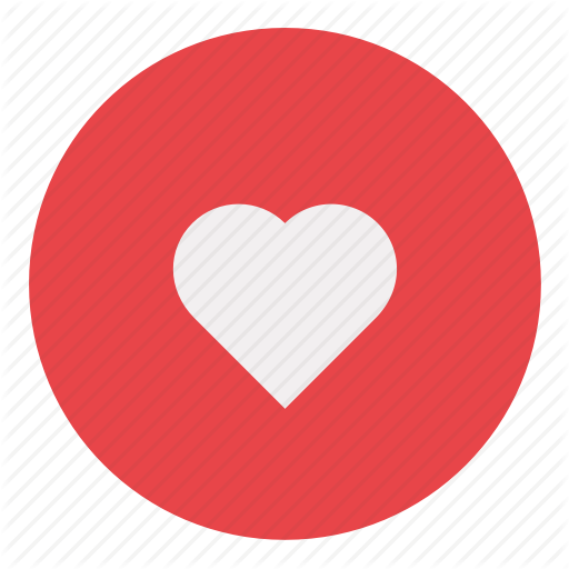Heart, Like, notification, Instagram icon