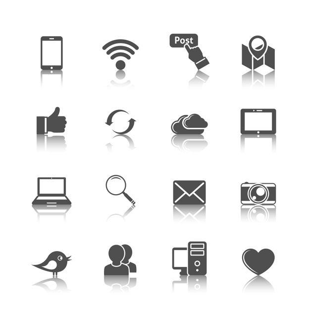Social rss circle internet vector logo icons - Free download