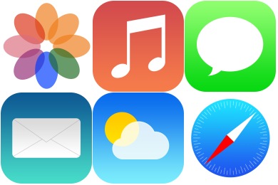 App Store Icon - iOS 7 Style Social Media Icons 