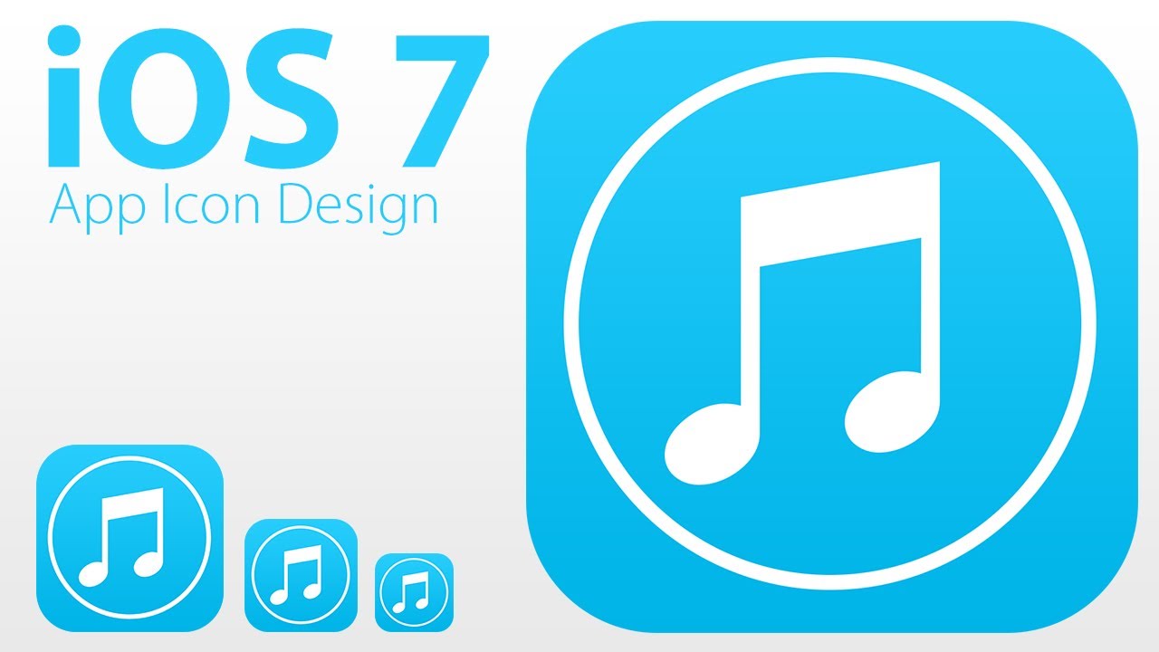 iOS 7 Music Icon by Carlos A. Rivera - Dribbble