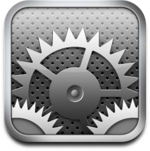 DailyUI 005 - Settings icon for iOS by Daniel Cole - Dribbble
