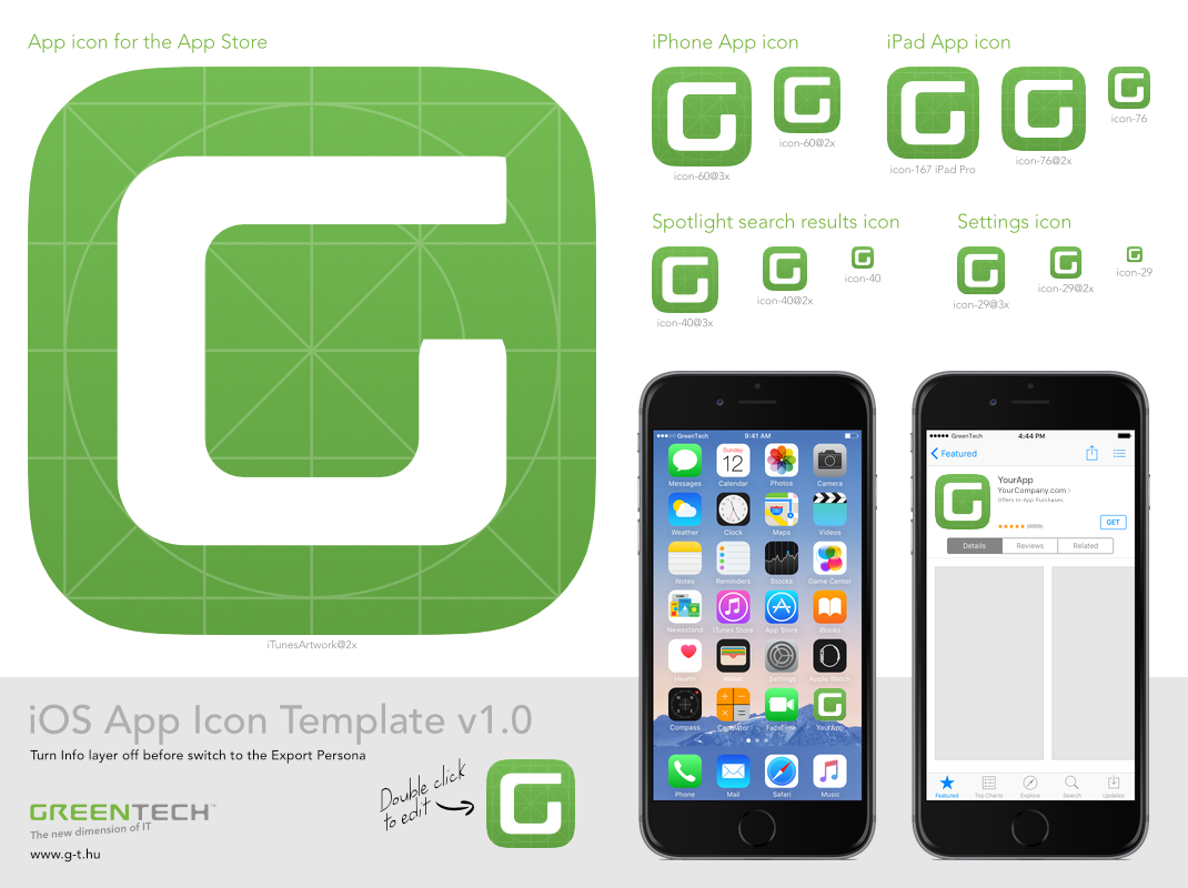 An iOS 7 App Icon Template for Obsessive Designers | Savvy Apps