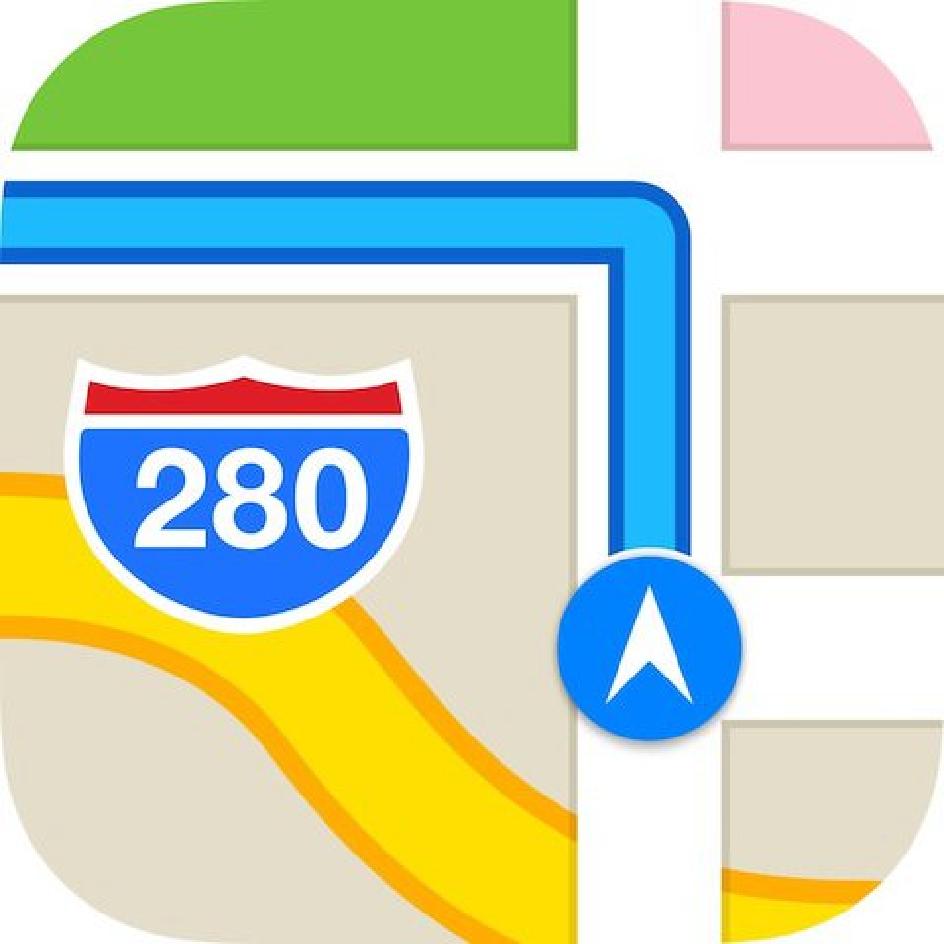 Map mark symbol of iOS 7 Icons | Free Download