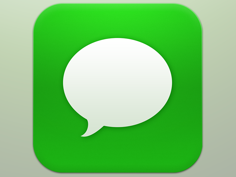 Quick Message icon in contacts app missing- ios7 - iPhone, iPad 