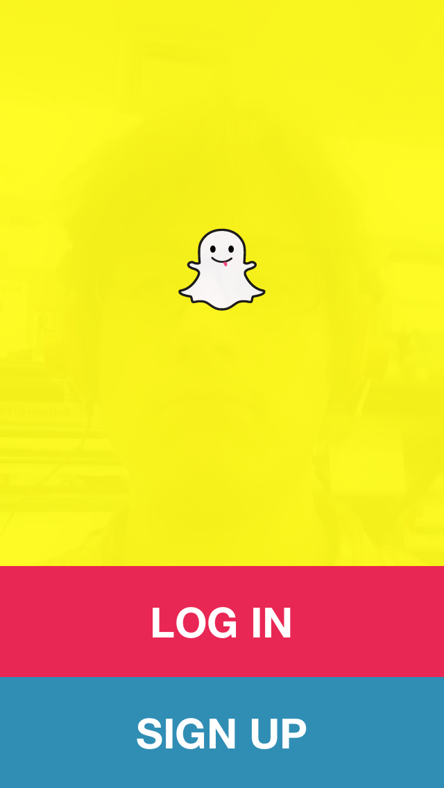 Snapchat iOS 7 App icon by Boonzeet 