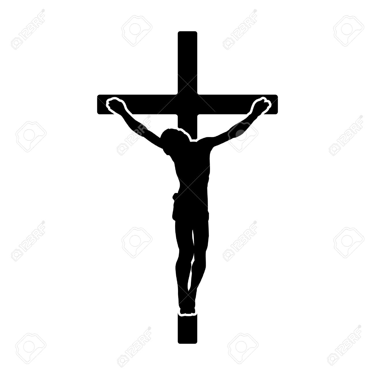 Crucifix Jesus Christ Cross art wood carving icon