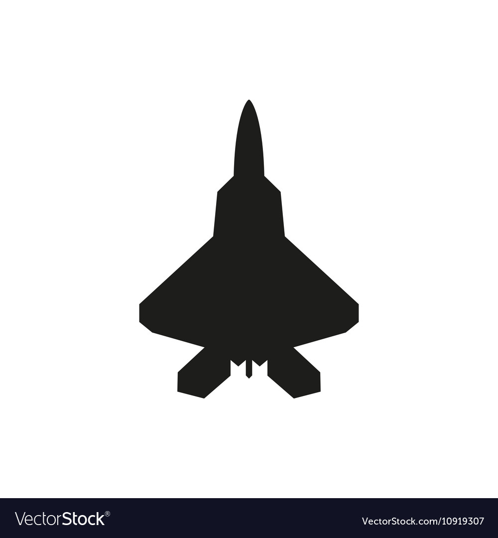 Aerospace, defense, fighter, jet, military, plane, weapon icon 