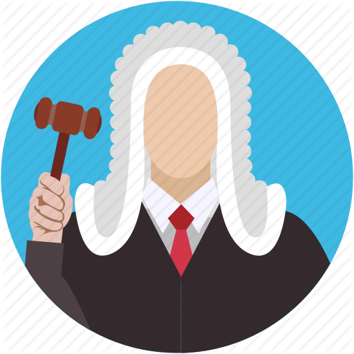 Court, judge, judiciary, jurist, justice, law, occupation icon 