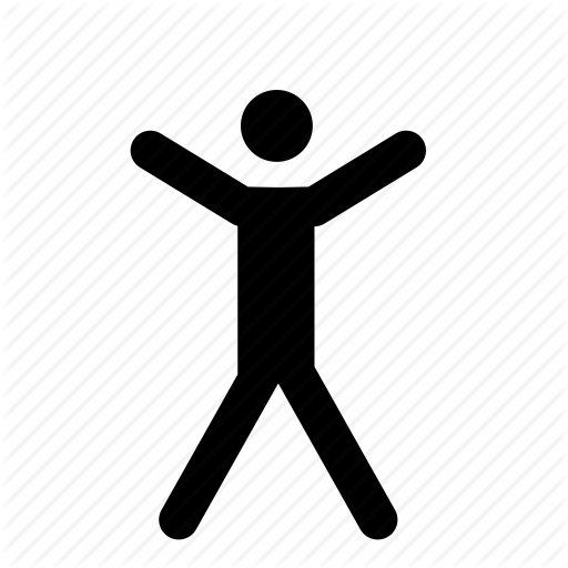 Exercise, jump, jumping, jumping jacks, man, person icon | Icon 