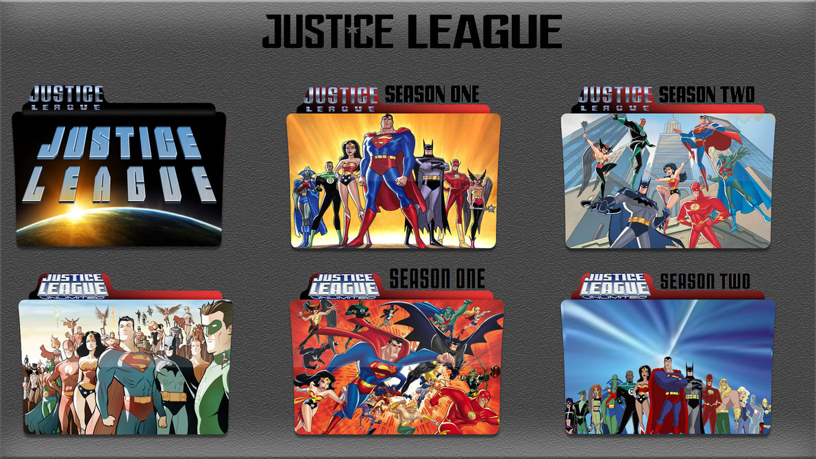 Justice League Icons by Jory Raphael - Dribbble