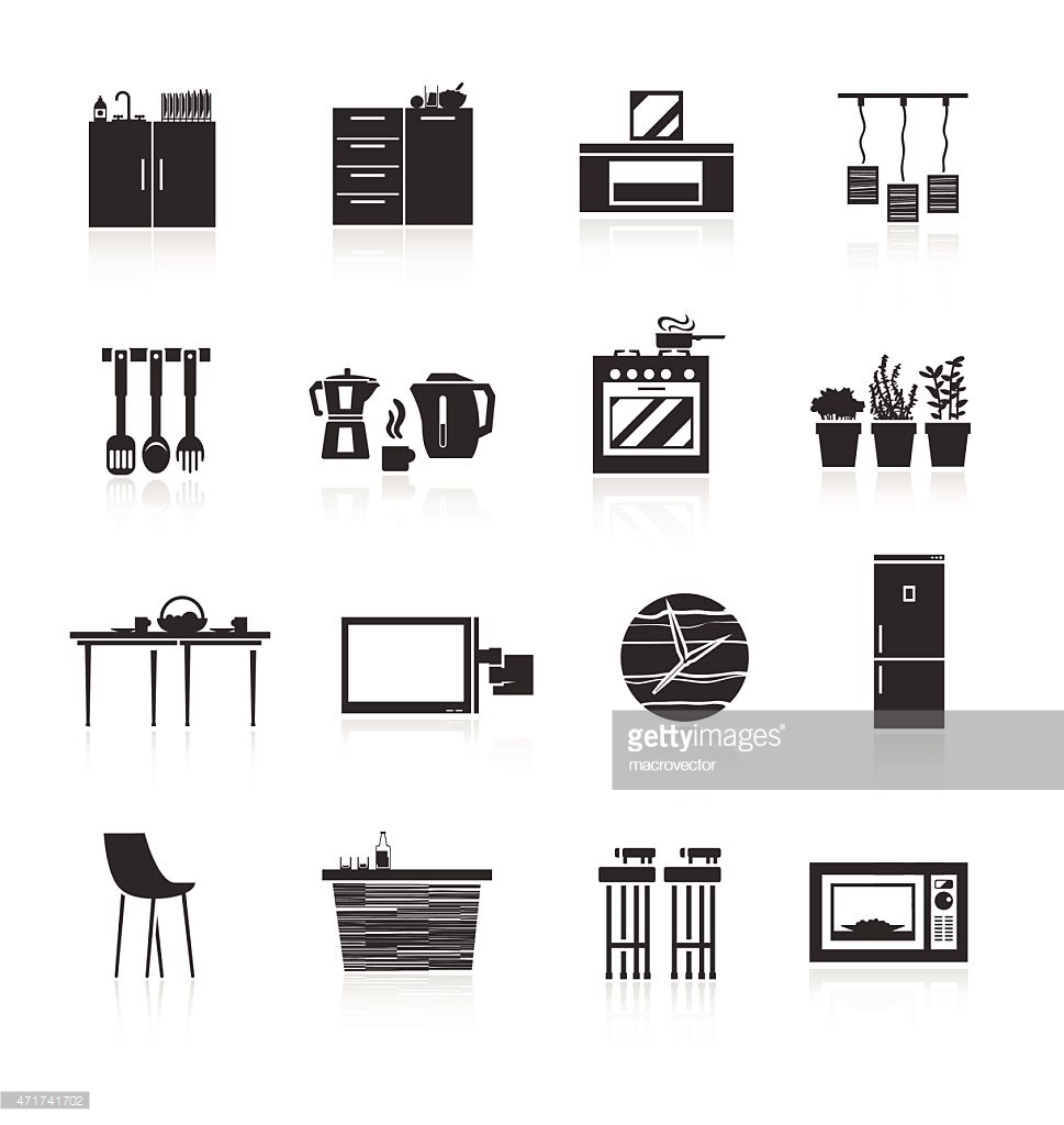 Kitchen furniture Icons | Free Download