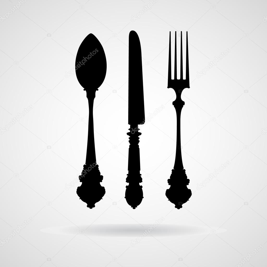 Eat, food, fork, knife, spoon icon | Icon search engine
