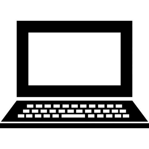 Laptop PNG Black And White Transparent Laptop Black And White.PNG 