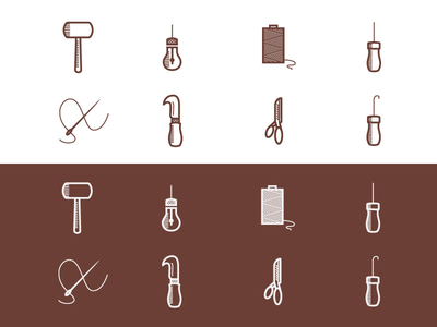 Leather icons | Noun Project