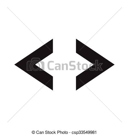 Arrows Pointing Left and Right - Free Clip Art