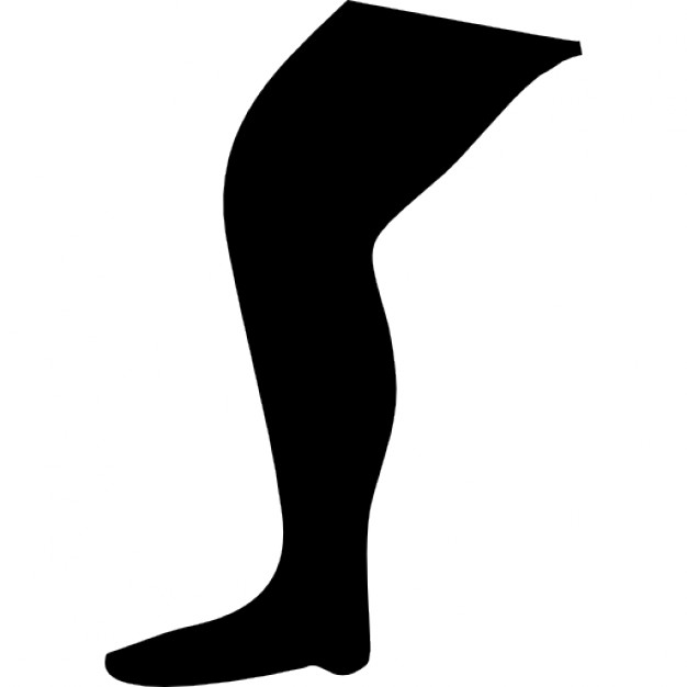 Woman Legs Icon Vector Stock Vector 233042944 - 