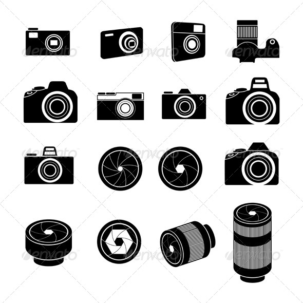 Camera lens Icons | Free Download