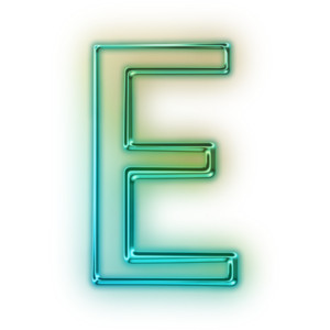 Abstract icon for letter E vector illustration  Cihan Demirok 